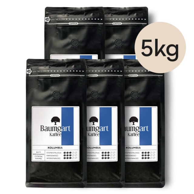 Kawa Kolumbia 5 x 1 kg