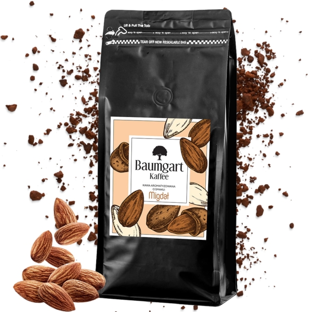 Kawa Smakowa Migdałowa mielona 1 kg 100% Arabica