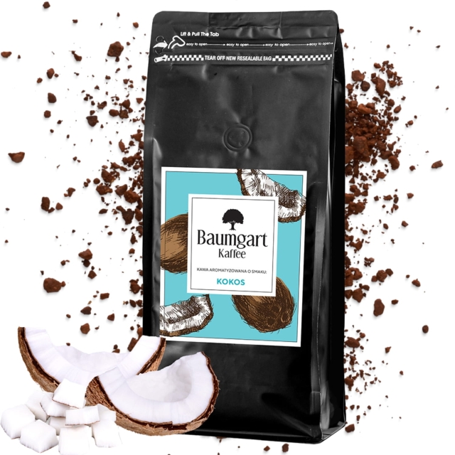 Kawa Smakowa Kokosowa mielona 1 kg 100% Arabica