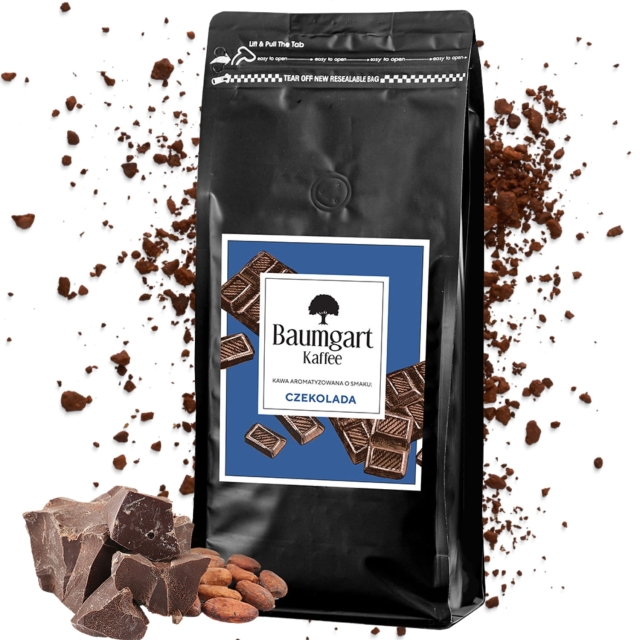 Kawa Smakowa Czekoladowa mielona 1 kg 100% Arabica