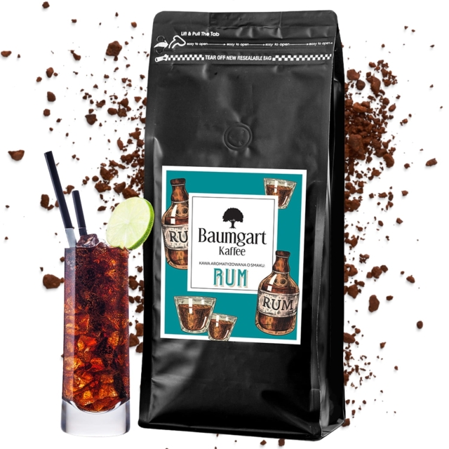 Kawa Smakowa Rumowa mielona 1 kg 100% Arabica