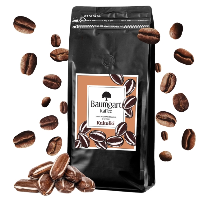 Kawa Smakowa Kukułkowa ziarnista 1 kg 100% Arabica
