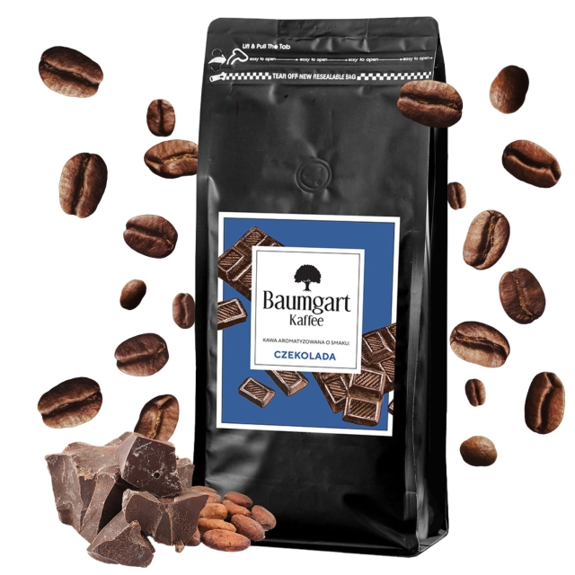 Kawa Smakowa Czekoladowa ziarnista 1 kg 100% Arabica