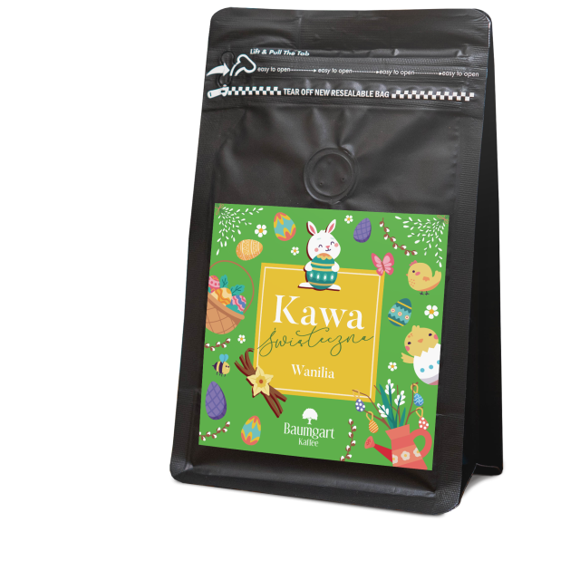 kawa-smakowa-wanilia-wielkanoc-prezent-upominek-arabica-brazylia
