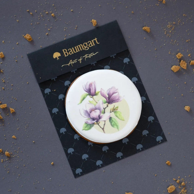 Ręcznie Robiony Piernik Wiosenny - Kwiat Magnolii- 70g