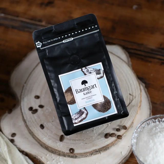 Kawa Smakowa Kokosowa mielona 200g 100% Arabica