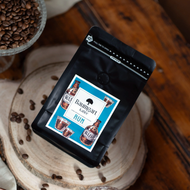 Kawa Smakowa Rumowa ziarnista 200 g 100% Arabica