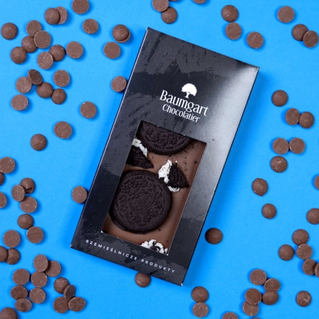 Czekolada mleczna 36% kakao - z ciastkami OREO 115 g Classic