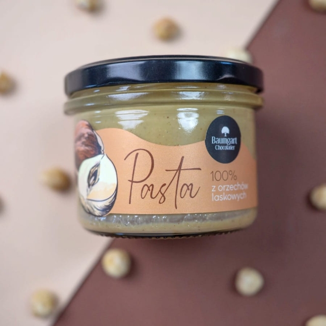 Pasta 100% orzech laskowy 160g