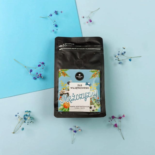 Kawa Dla Mężczyzny - Black Brasil 100% Arabica - 200 g