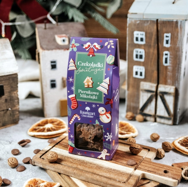Piernikowe Mikołajki - Czekoladki Świąteczne 100 g