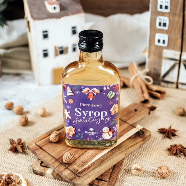 Syrop Piernikowy 200 ml - Wersja Świąteczna