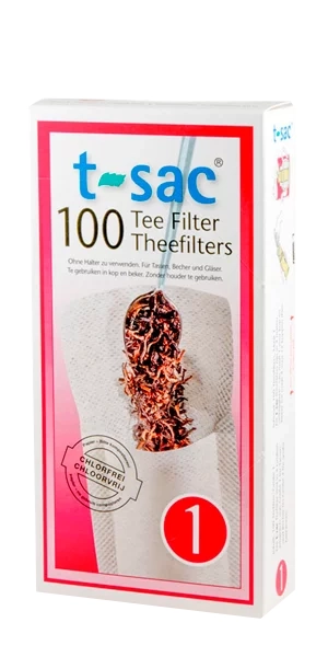 T-sac 1 - filtry papierowe do zaparzenia herbaty
