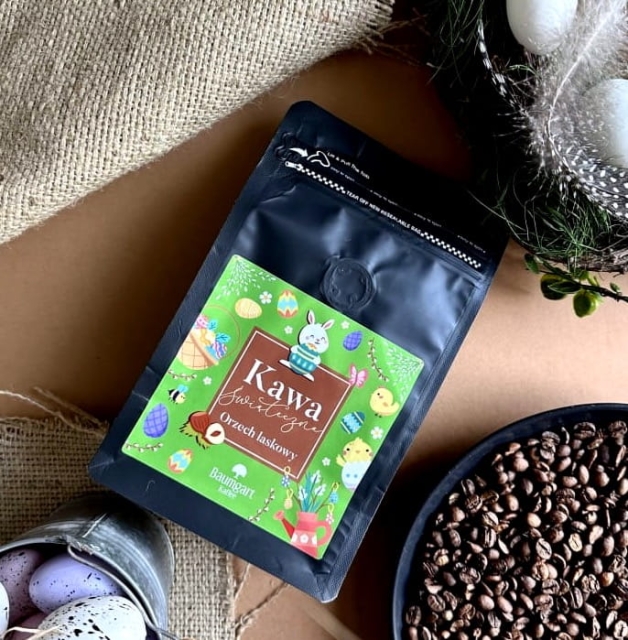 Kawa smakowa Orzech Laskowy 200 g - Edycja Wielkanocna - 100% Arabica 