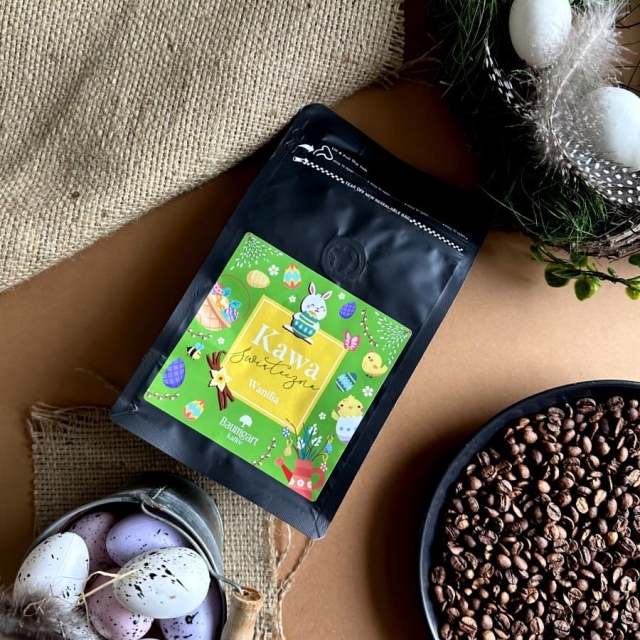 Kawa smakowa Wanilia 200 g - Edycja Wielkanocna - 100% Arabica